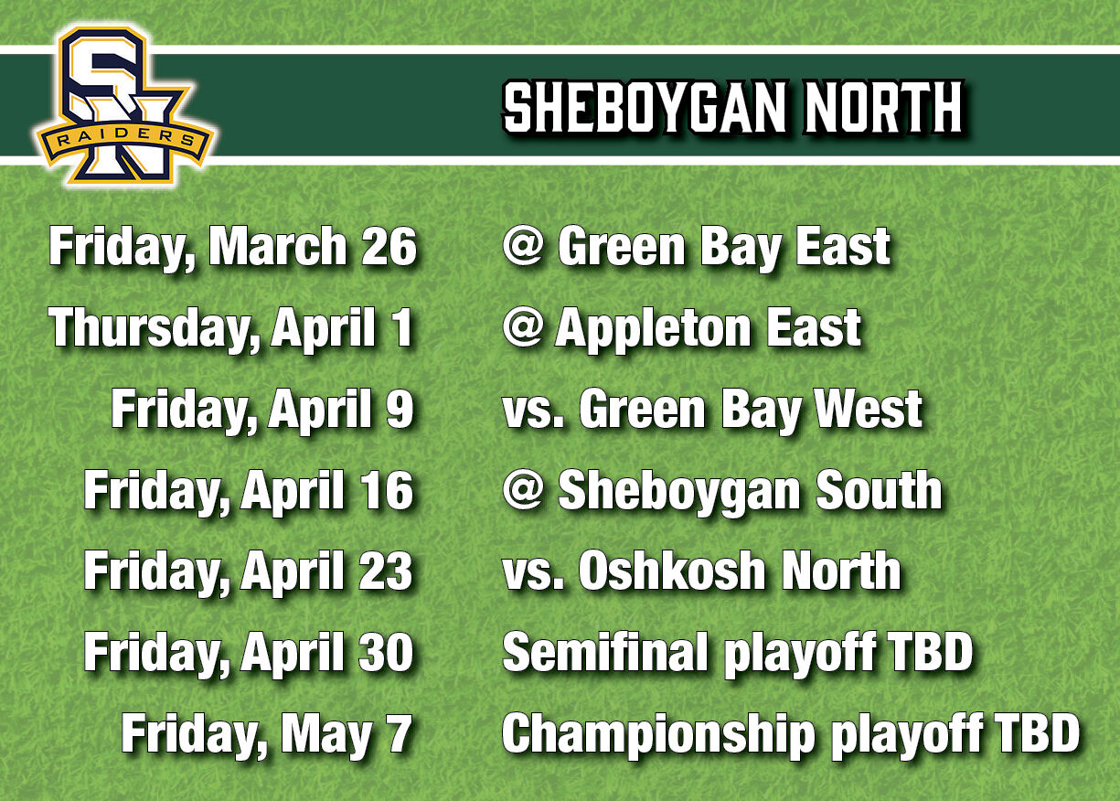 North football schedule